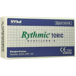 Rythmic toric UV Monatslinse